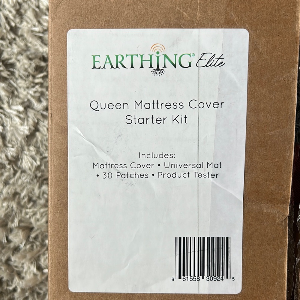 Earthing Elite Queen sized mattress kit